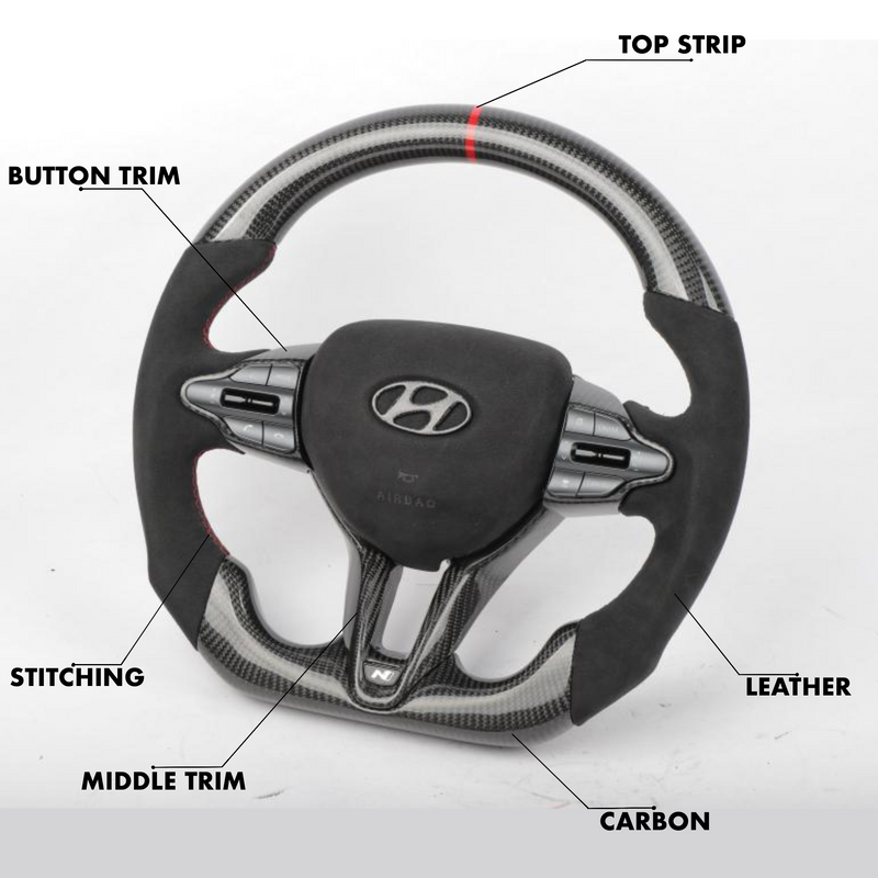 Hyundai N-Line Style - Full Custom Steering Wheel