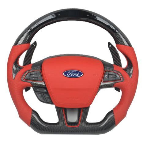 Ford Focus Full Custom Steering Wheel (fits 2010 - 2017)