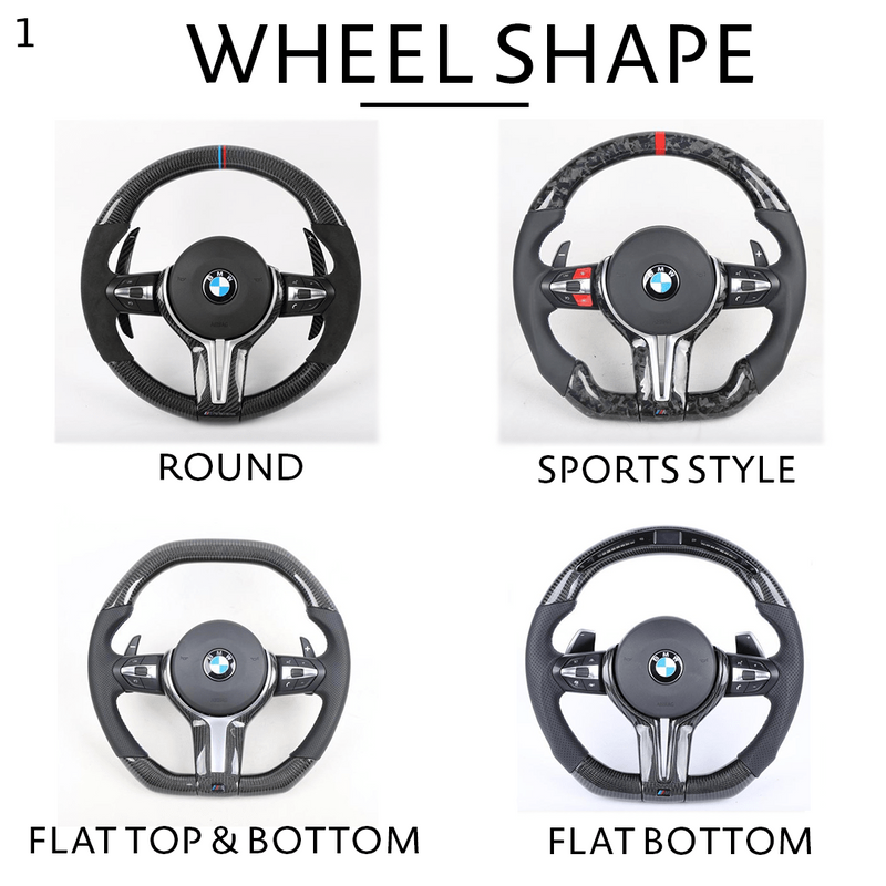 Full Custom Steering Wheel - BMW F Chassis