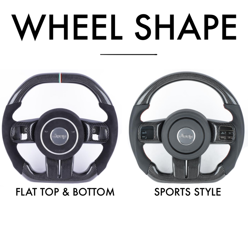Jeep Wrangler Style - Full Custom Steering Wheel